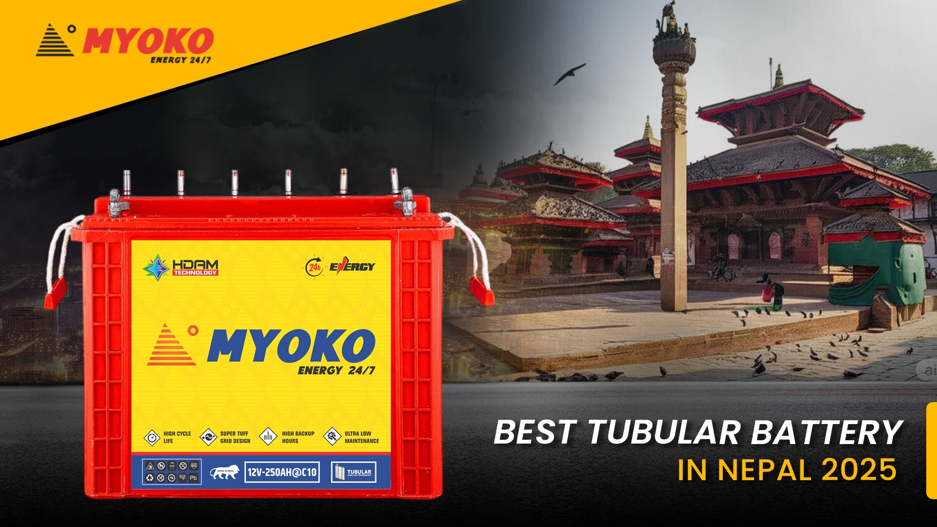 Best Tubular Battery in Nepal 2025