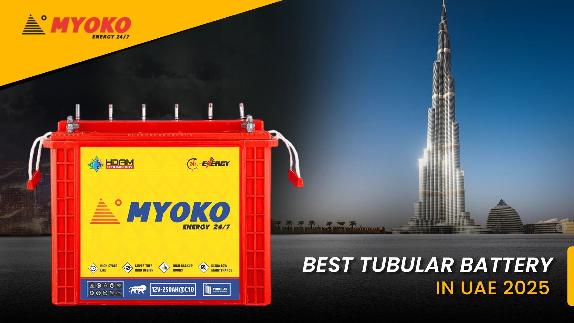 Best Tubular Battery in UAE Dubai 2025