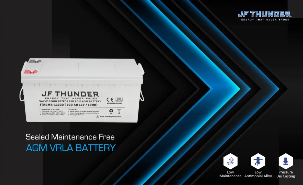 JF THUNDER AGM GEL BATTERY