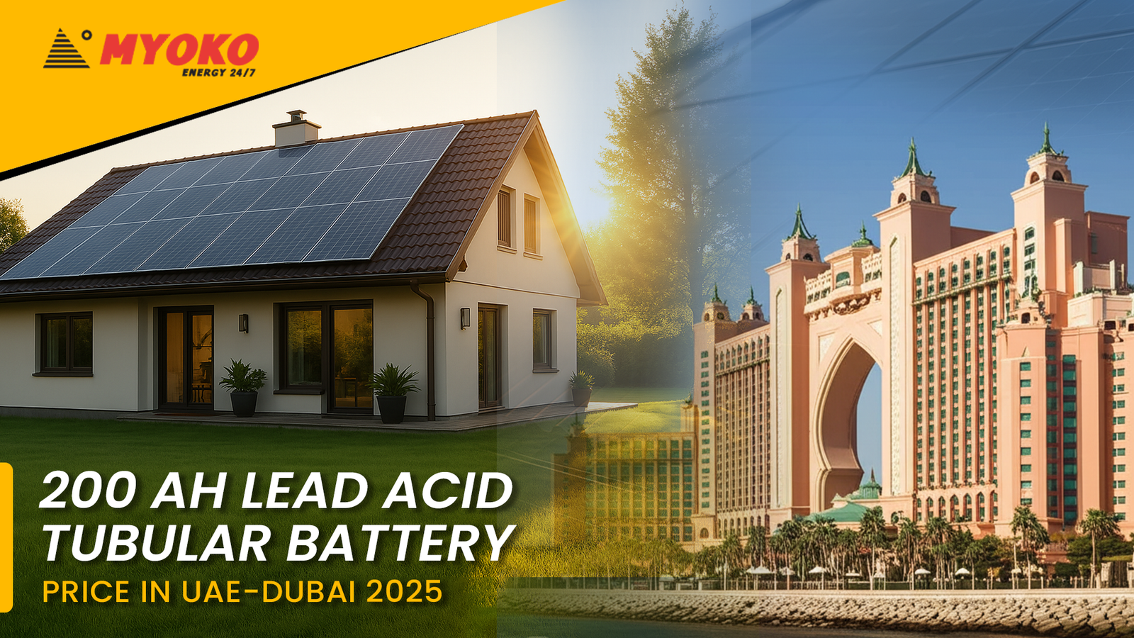 200 AH Leaad Acid Tubular Battery Price in UAE 2025