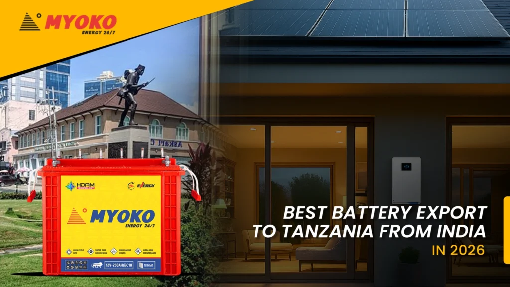 Best Battery Export to Tanzania from India in 2026