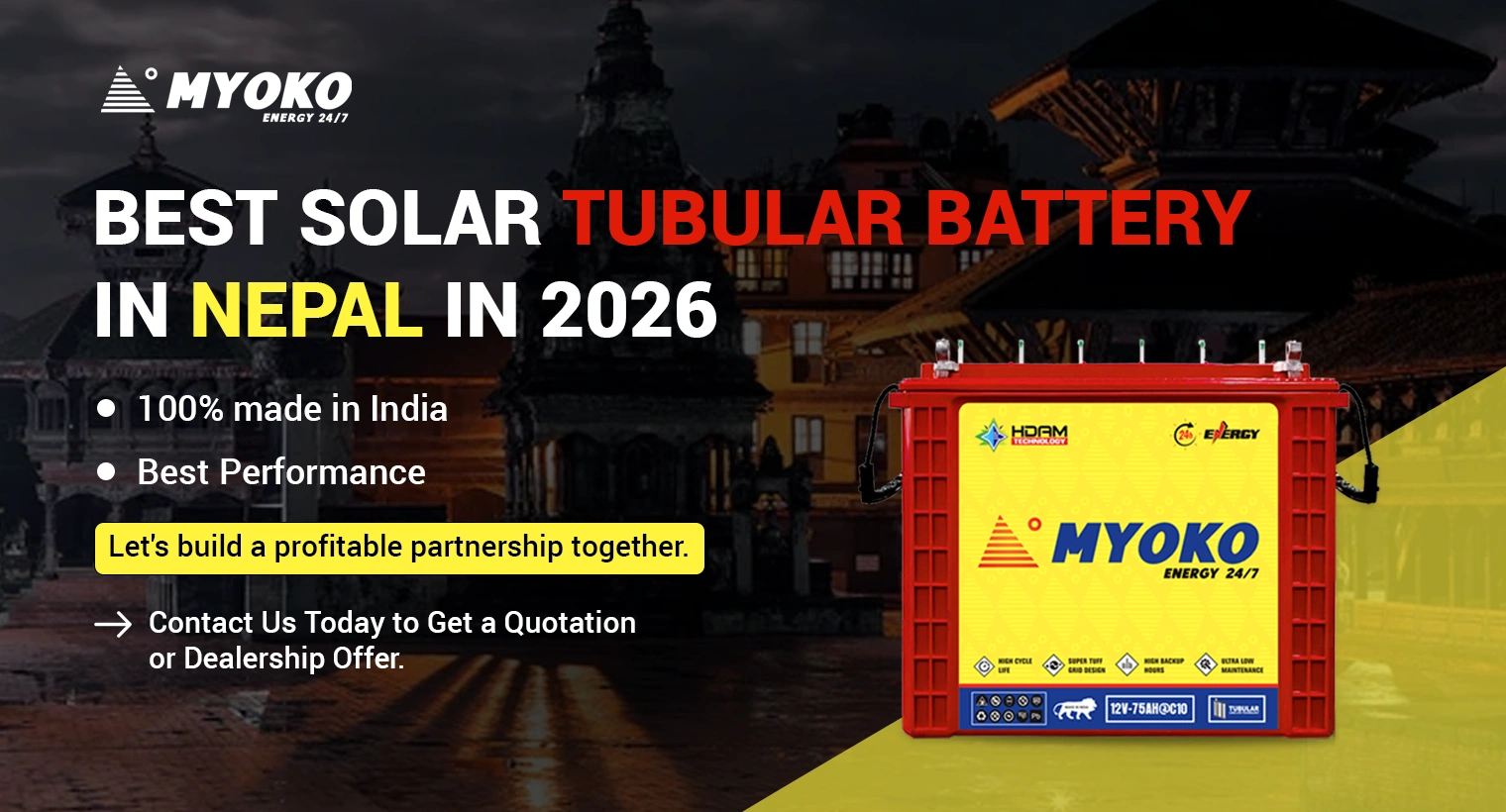 Best Solar tubular battery in Nepal in 2026 (2)
