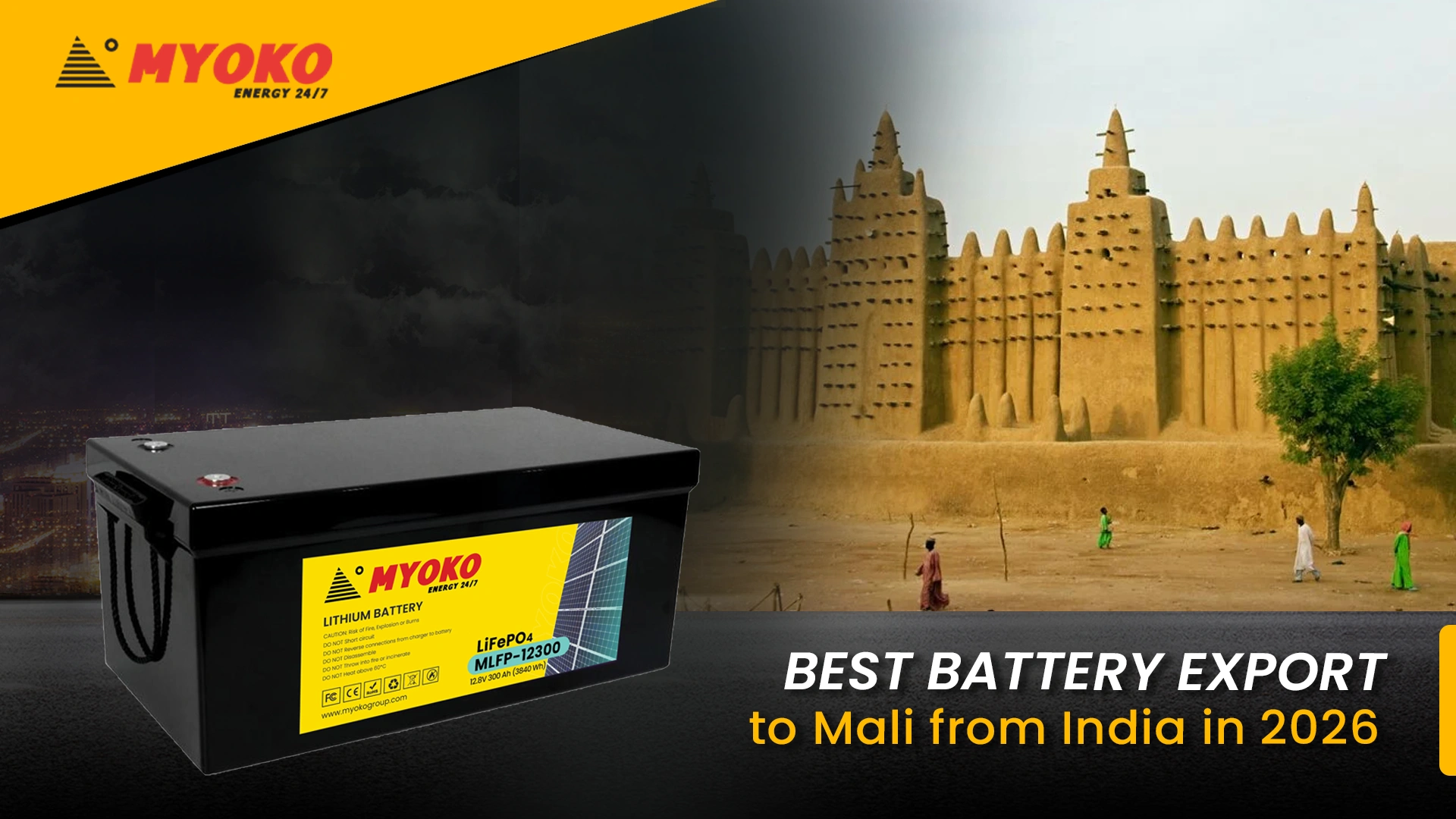 best battery export to mali from india