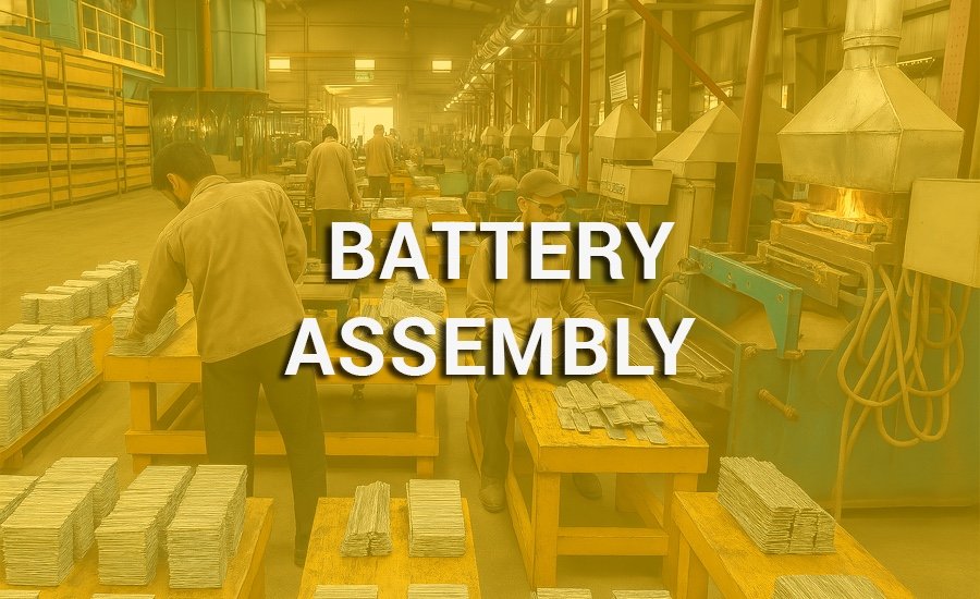 small battery assembley