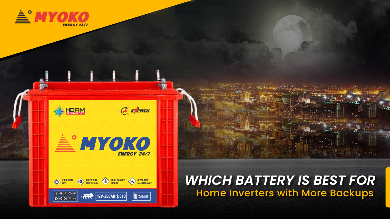 Which Battery Is Best for Home Inverters with More Backups