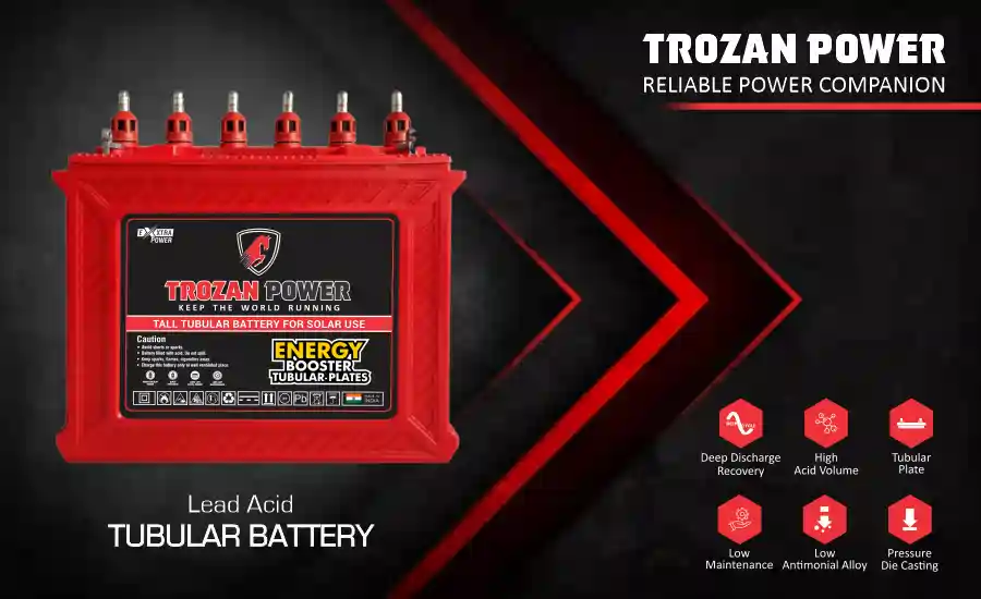 Trozan Power Tubular Battery