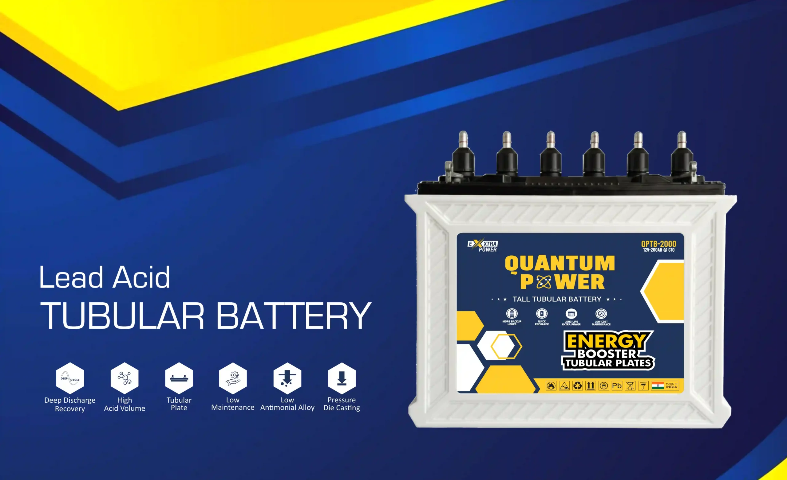 tubular battery compay quantam power