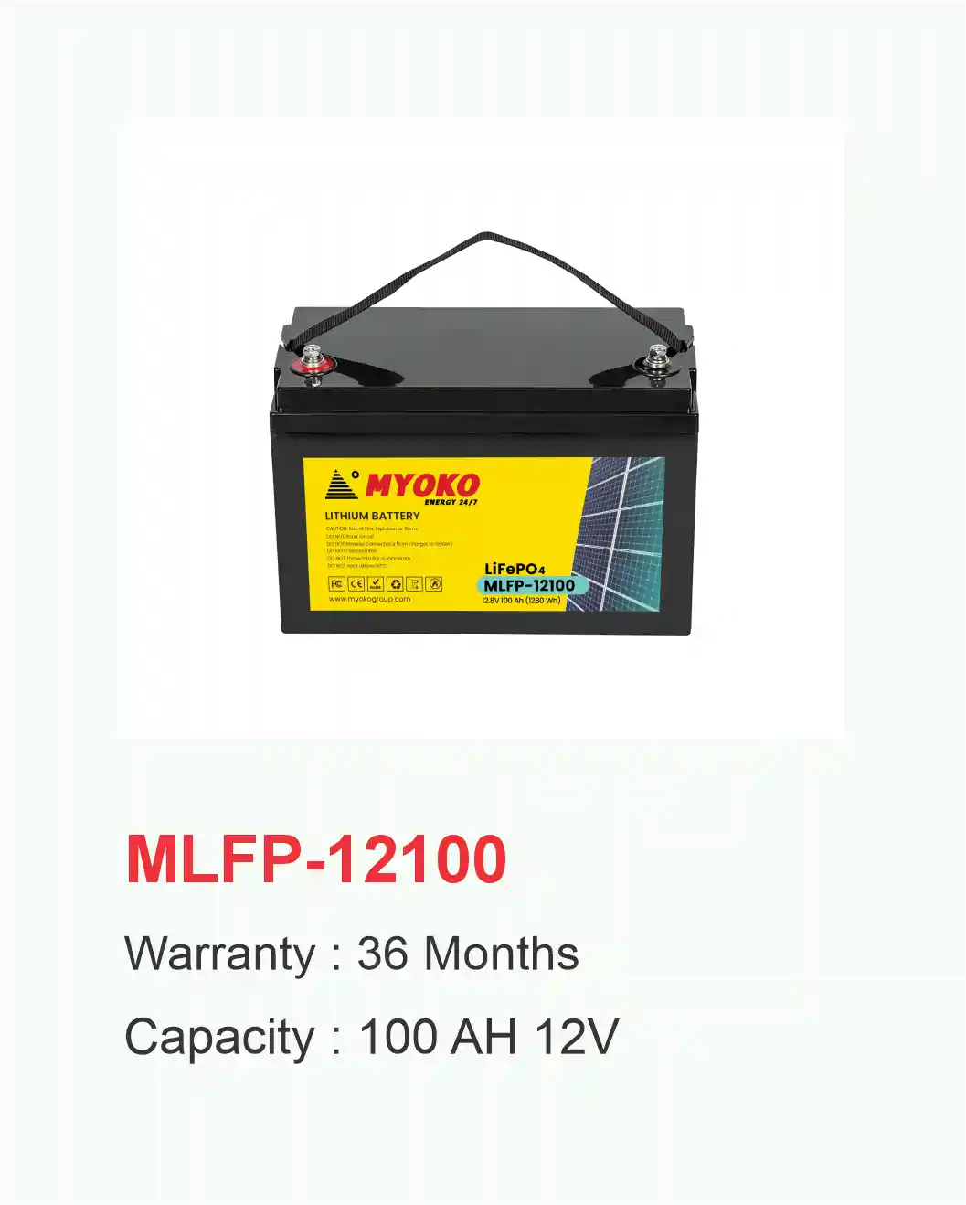 li-ion replacement battery card 12100
